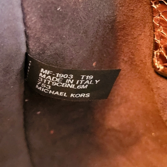 Copper Python Bancroft Michael Kors Collection - Picture 11 of 15